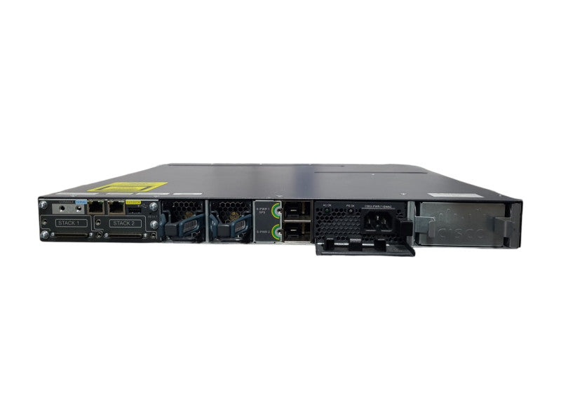 Cisco WS-C3750X-48P-S, 48-Port Gigabit PoE Switch, 1x 715W PSU