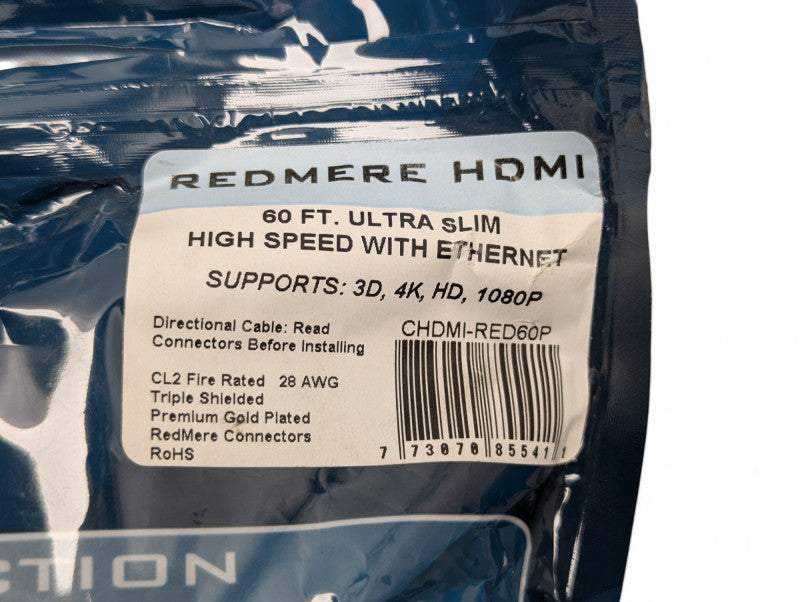 TechCraft 60 FT.  HDMI Cable with Ethernet  Q-