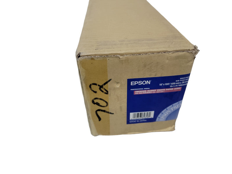 Epson Premium Glossy Photo Paper (250) 16" x 100' Q