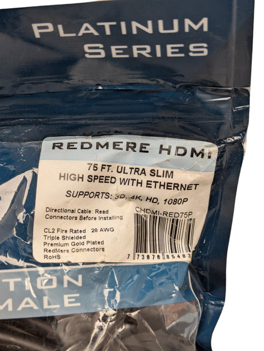 TechCraft 75 FT. HDMI Cable with Ethernet -