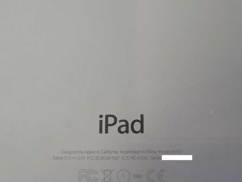 Apple iPad Air 2 32GB (A1567) WI-FI ONLY  _