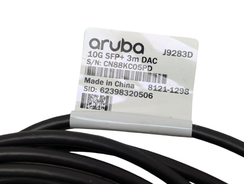 HEP Aruba 10G SFP+ 3m Direct Attach Cover Twinax Cable Q-