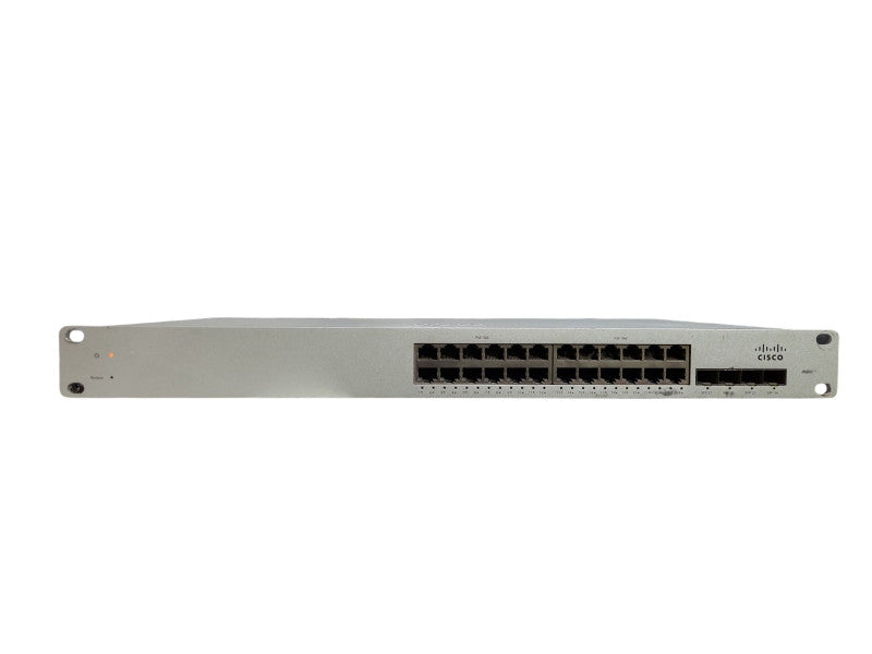 Cisco Meraki MS220-24P, 24-Port Gigabit PoE Switch, 4x SFP, Unclaimed, READ