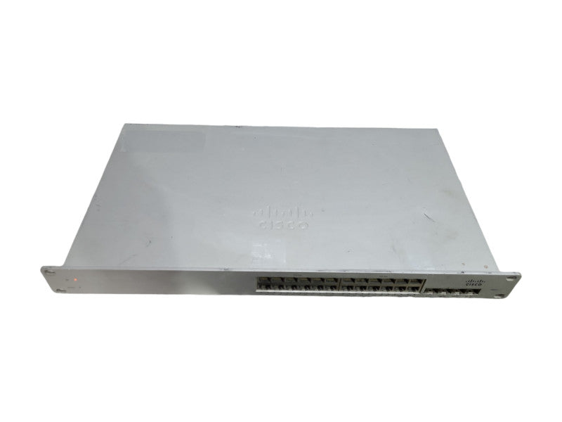Cisco Meraki MS220-24P, 24-Port Gigabit PoE Switch, 4x SFP, Unclaimed, READ