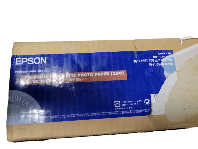 Epson Premium Semi-Matte Photo Paper 250 - 16" x 100' (406 mm x 30.5 m)