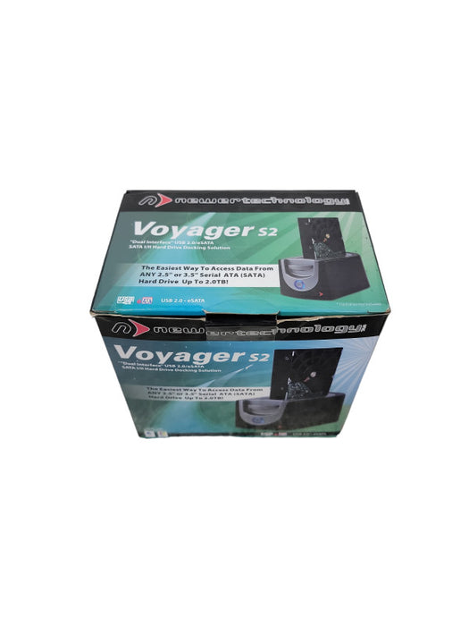 Voyager S2 Dual Interface USB 2.0/eSATA, SATA I/II Hard Drive Docking Station