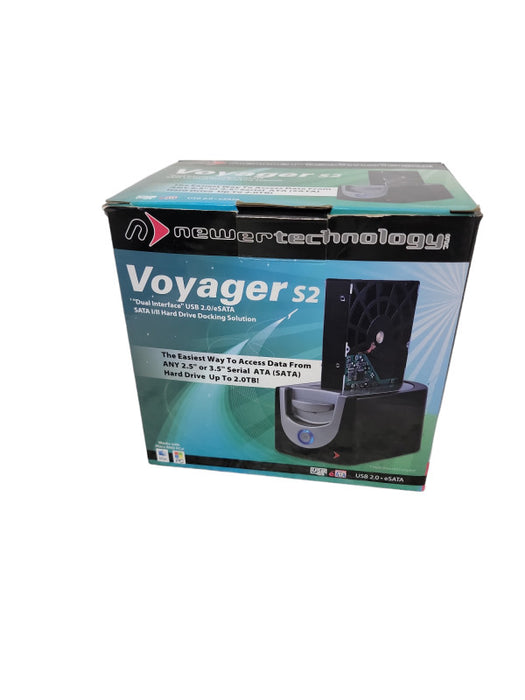 Voyager S2 Dual Interface USB 2.0/eSATA, SATA I/II Hard Drive Docking Station