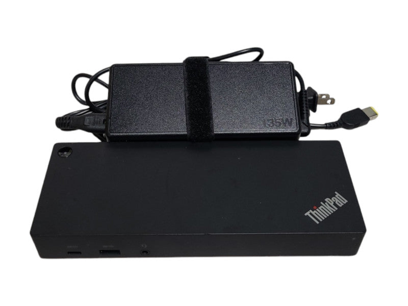 Lenovo ThinkPad Hybrid USB-C With USB-A Dock Station DUD9011D1 w/ PWR Q