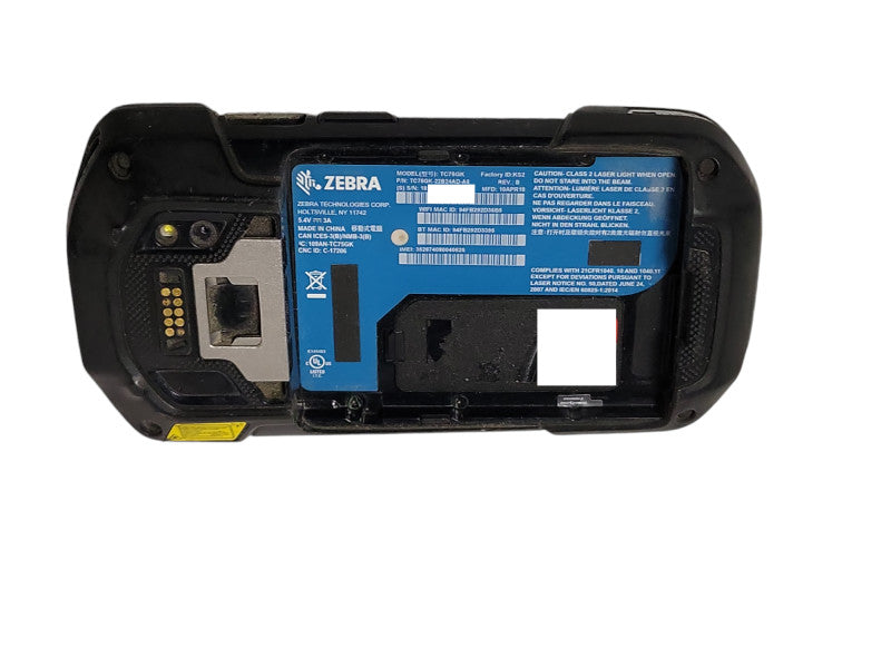 Zebra TC75GK Series Barcode Scanner, READ Q_