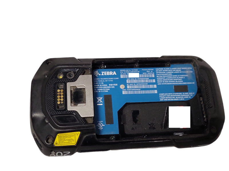 Zebra TC75GK Series Barcode Scanner, READ Q_