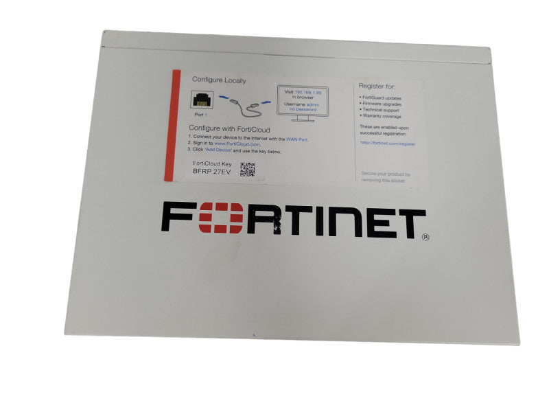 Fortinet Fortigate-60E, FG-60E, Network Security Firewall, Factory Reset  !