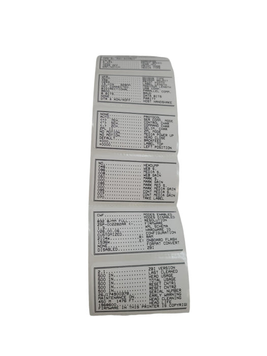 Zebra GK420d Thermal Label Bar Code Printer %\t %