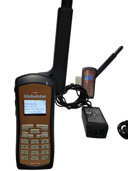 Qualcomm Globalstar GSP-1700 Handheld Satellite Phone w/ Power Adapter _