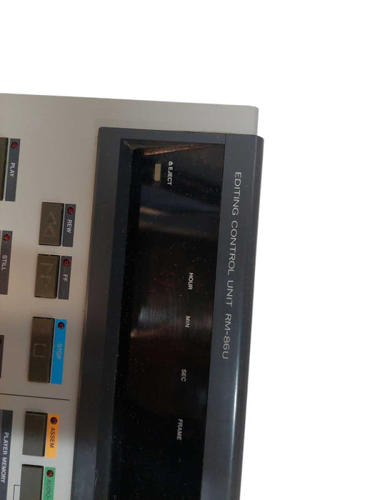 Vintage JVC Editing Control Unit Model: RM-86U Mixer Broadcasting Studio =