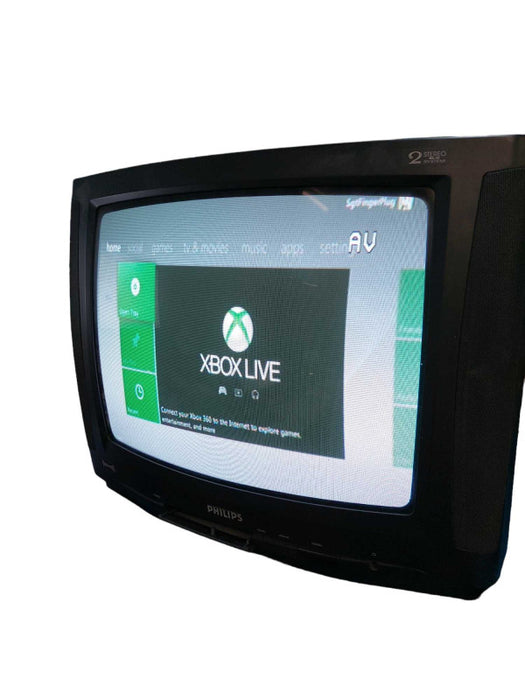 Microsoft Xbox 360 Bundle w 2 Controllers , 9 Games  =
