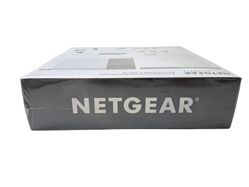 New Sealed NETGEAR GS108PE ProSafe 8-Port Gigabit Switch & 4-Port PoE
