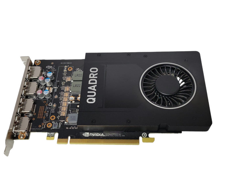 NVIDIA Quadro P2000 5GB Graphics Card 4x DisplayPort _