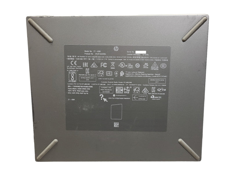 HP Pavilion 27-r039 AiO i7-7400T @ 2.4GHz 8GB DDR4 480GB SSD $