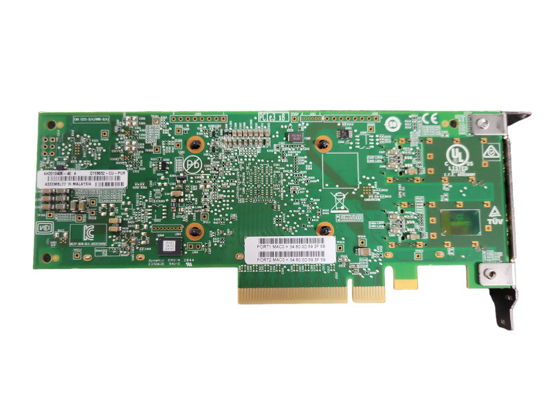 QLogic QTE8652-CU-PUR Dual Port 10/25GbE High Profile SFP+ Network Ethernet C !