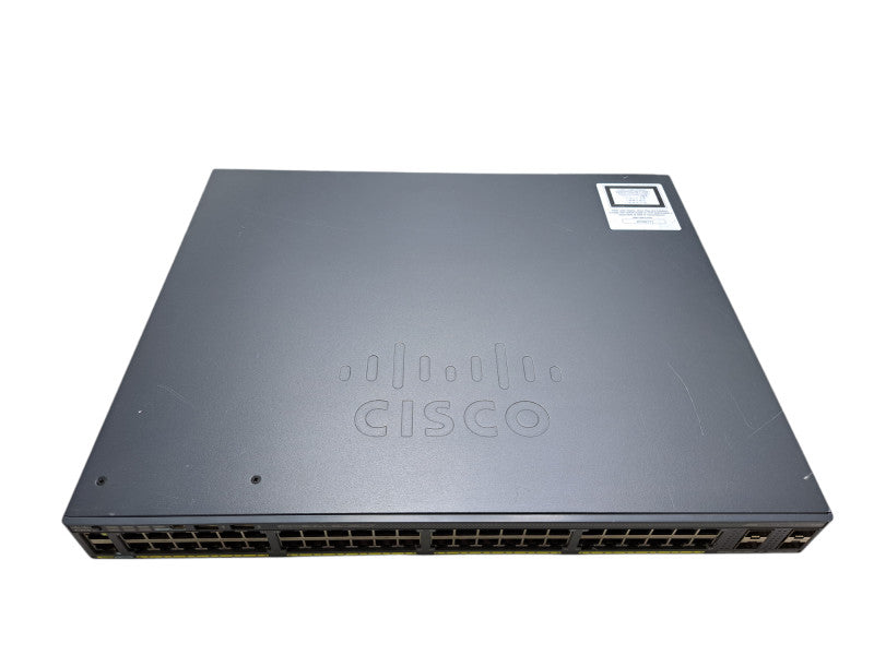 Cisco WS-C2960X-48LPS-L V03 | 48-Port Gigabit PoE+ 370W Switch | 4x SFP