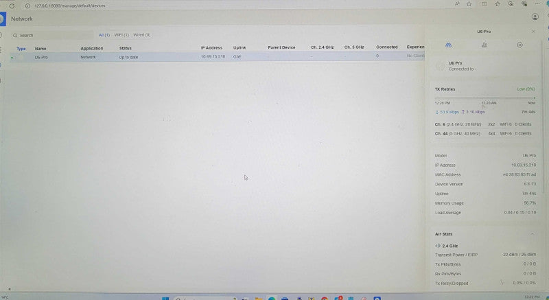 Ubiquiti | UniFi U6 Pro Professional Access Point Indoor WiFi  _