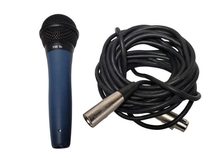 Audiotechnica MB1K Midnight blue Dynamic Microphone w/ Cable. READ _