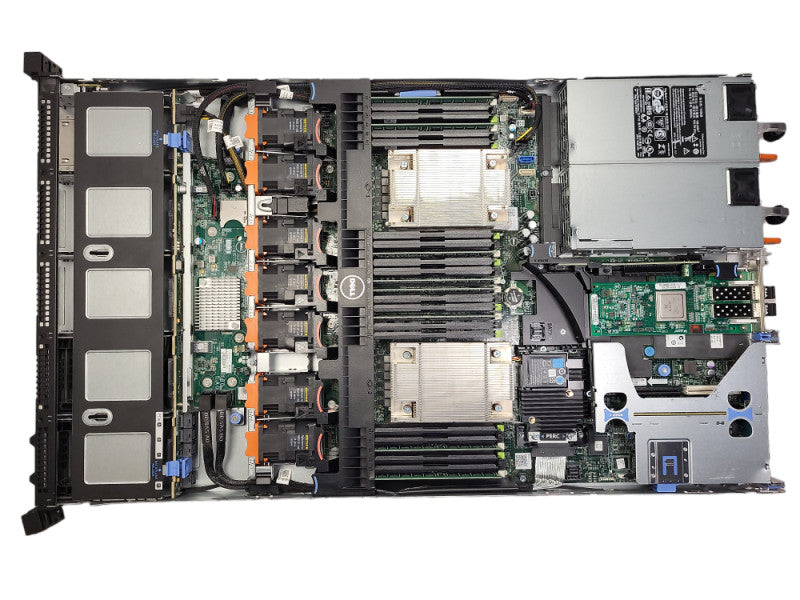 Dell PE R630 1U 8x 2.5" 2x E5-2640 v3 2.6GHz 64GB DDR4 PERC H730 Mini READ $
