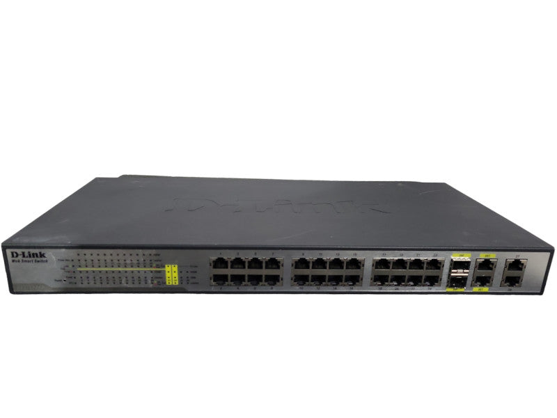 D-Link DES-1228P 24 Ports External Ethernet Switch READ !