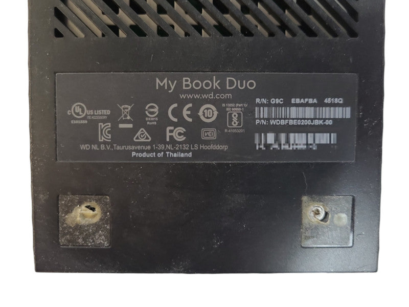 WD My Book Duo 8TB (2x4TB) External USB-C Hard Drive