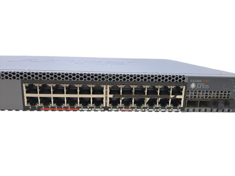 Juniper EX2300-24P | 24-Port Gigabit PoE 4x 1/10G SFP+ Managed Switch