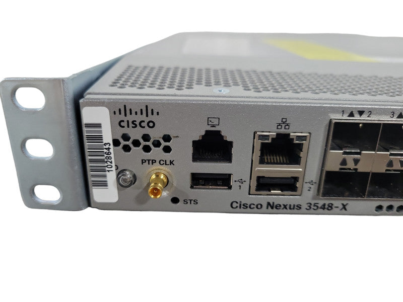 Cisco Nexus 3548-X | 48-Port 10G SFP+ Switch, Dual AC | N3K-C3548P-10GX !