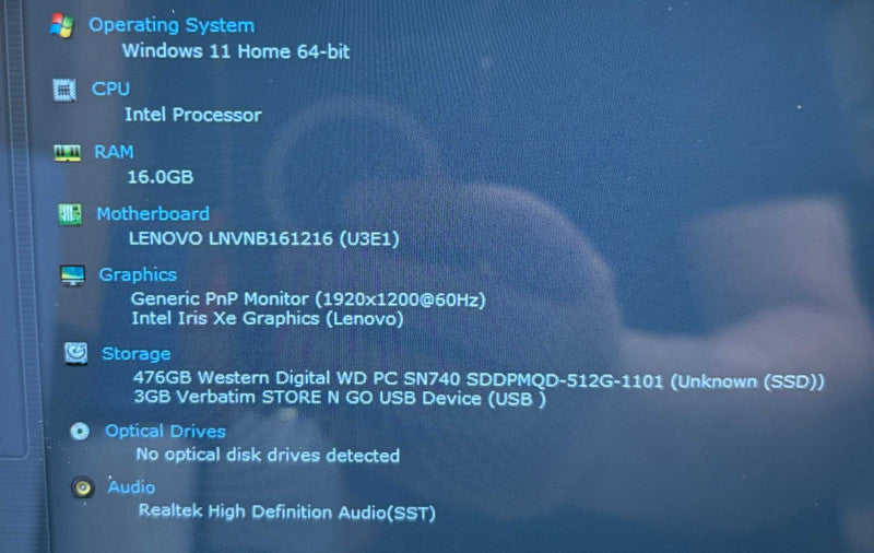 Lenovo Ideapad Flex 5i TOUCH Core i5-1335U (13th Gen.) 16GB RAM 512GB SSD  Lap200