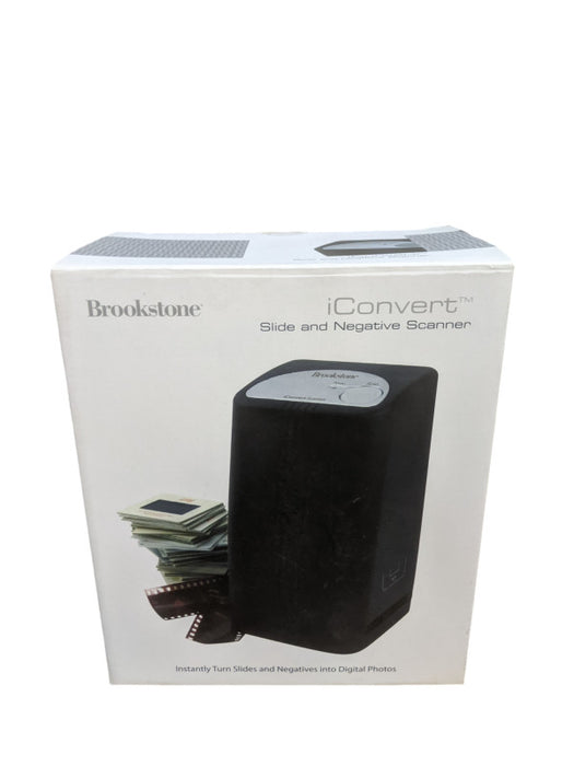 Brookstone iConvert Slide and Negative Scanner | New - Open Box