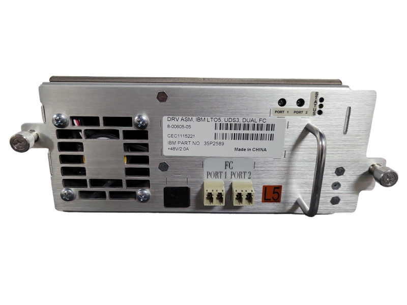 IBM DRV ASM LTO5 UDS3 DUAL FC Tape Drive Module !