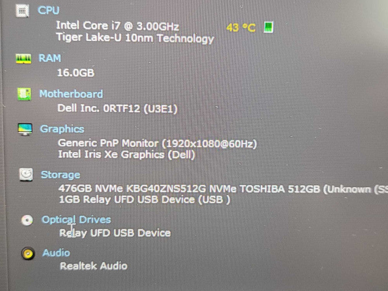 Dell Latitude 7410| i7-1185G7| 16GB DDR4| 512GB SSD  β Lap200