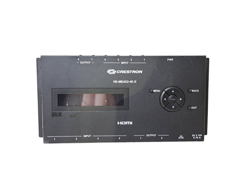 Crestron HD-MD4X2-4K-E Digital HDMI Switcher 6507490 *READ*
