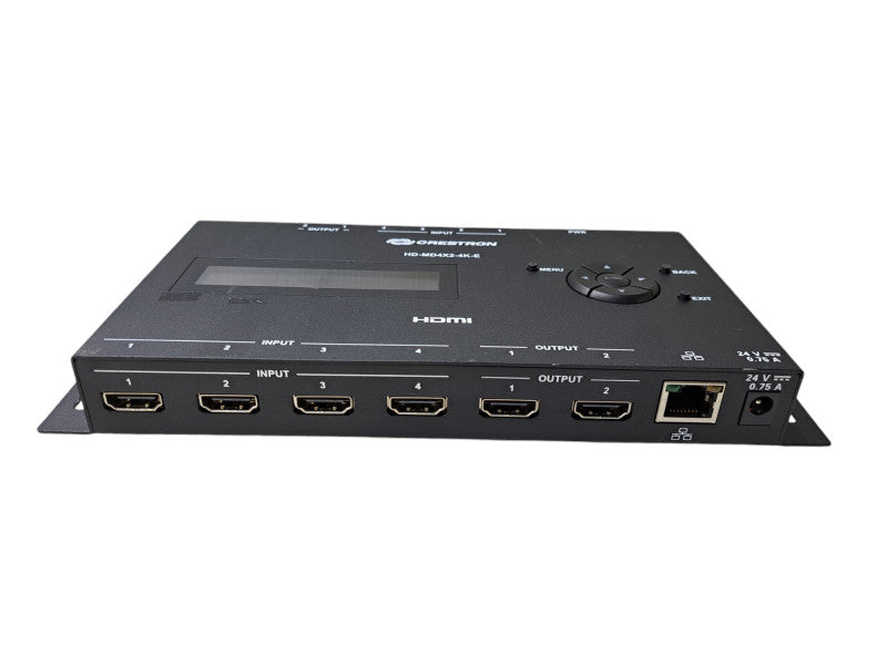Crestron HD-MD4X2-4K-E Digital HDMI Switcher 6507490 *READ*