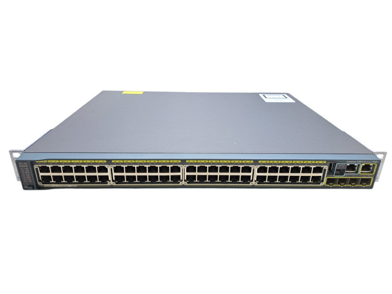 Cisco WS-C2960S-48FPS-L V02 | 48 Port Gigabit PoE+ 740W Managed Switch