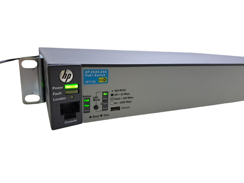 HP J9773A | 2530-24G-PoE+ | 24 Port Gigabit PoE+ w/ 4x SFP Switch