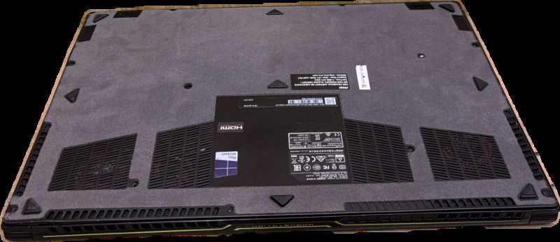 MSI WS63 8SK i7-8750H 4K QUADRO P3200 6GB 32GB RAM 512 SSD No Battery READ!  Lap200