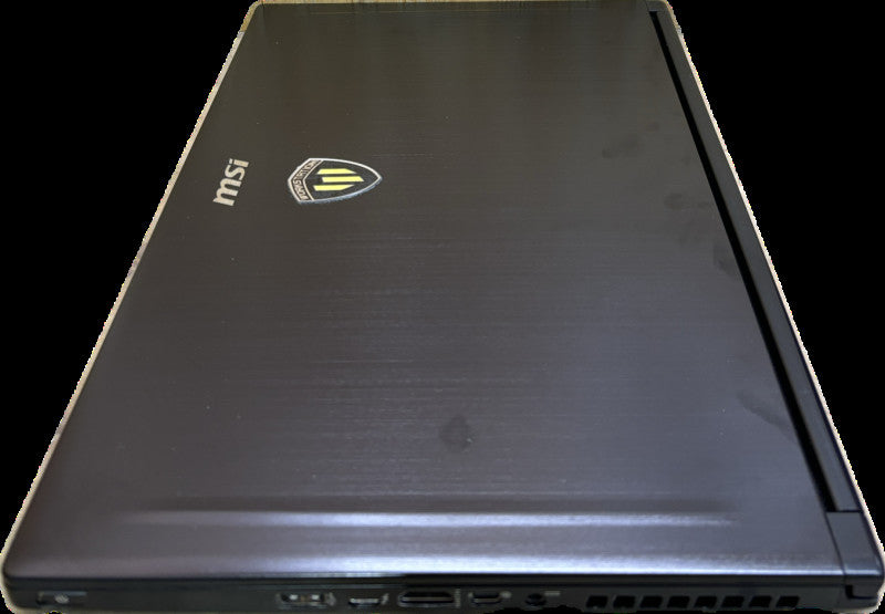 MSI WS63 8SK i7-8750H 4K QUADRO P3200 6GB 32GB RAM 512 SSD No Battery READ!  Lap200