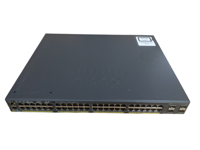 Cisco Catalyst 2960X | WS-C2960X-48LPS-L V03 | 48port Gigabit PoE | 4x SFP