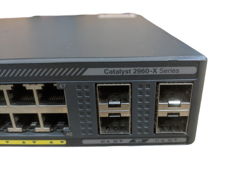 Cisco Catalyst 2960X | WS-C2960X-48LPS-L V03 | 48port Gigabit PoE | 4x SFP