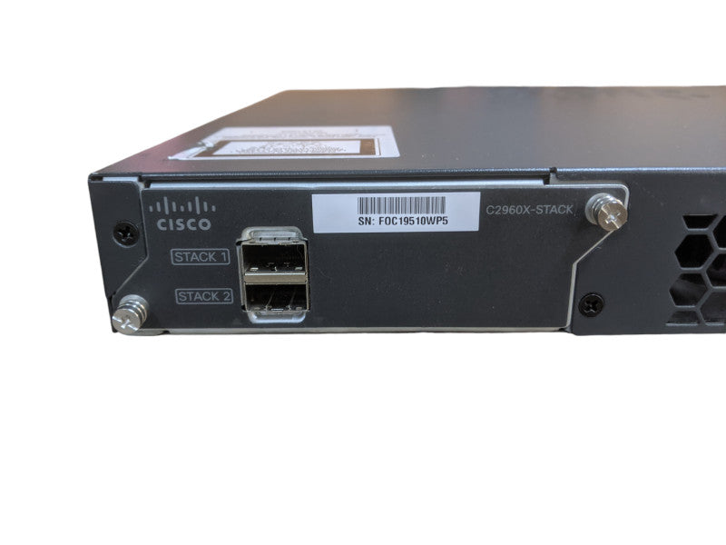 Cisco Catalyst 2960X | WS-C2960X-48LPS-L V03 | 48port Gigabit PoE | 4x SFP