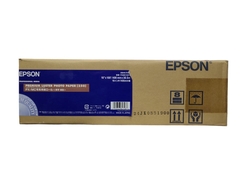 *NEW SEALED* Epson S041737 Premium Luster 16" x 100' Photo Paper Roll