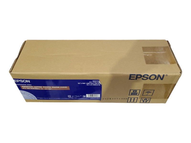 *NEW SEALED* Epson S041737 Premium Luster 16" x 100' Photo Paper Roll