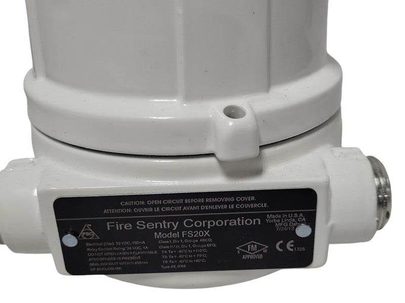 Fire Security Corporation FS20X flame detector _