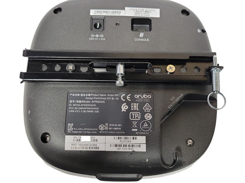 Aruba APIN0505 500 Series Wireless Access Point AP-505-RW _