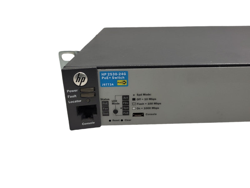 HP J9773A, 2530-24G-PoE+, 24 Port Gigabit PoE+ w/ 4x SFP Switch $