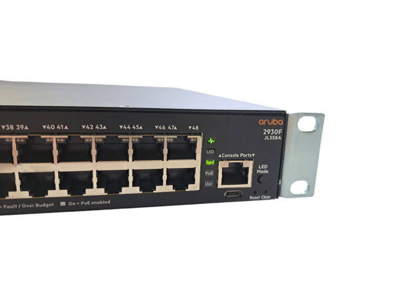 Aruba HP JL558A 2930F 48G PoE+ 4SFP+ 740W Gigabit Switch